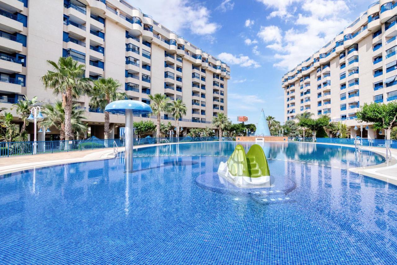 Ferienwohnung Atico Frente Al Mar, Pataconablue, Complejo Vacacional Valencia Exterior foto