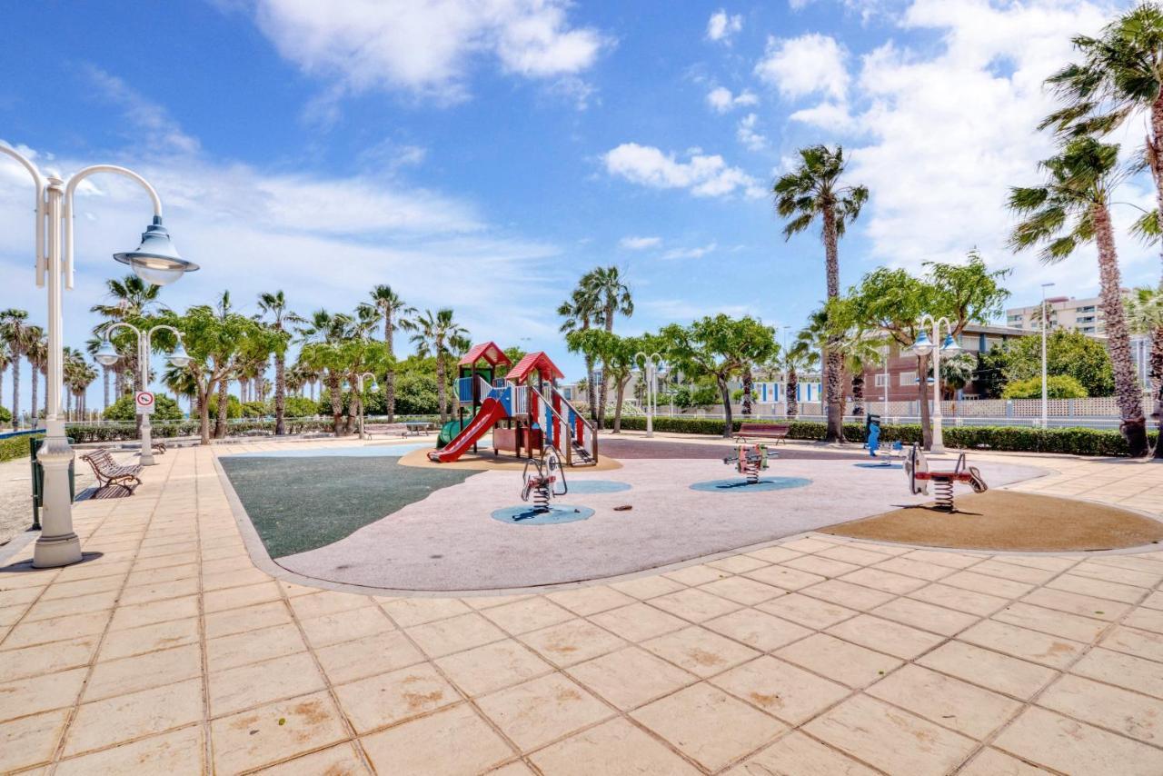 Ferienwohnung Atico Frente Al Mar, Pataconablue, Complejo Vacacional Valencia Exterior foto